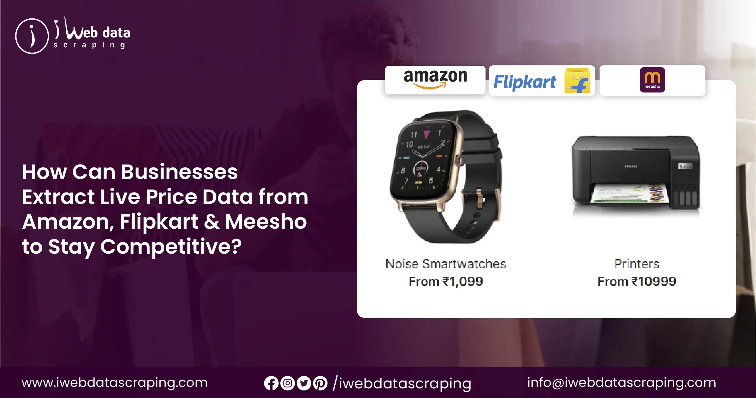 How Can Businesses Extract Live Price Data from Amazon, Flipkart & Meesho_Mesa de trabajo 1